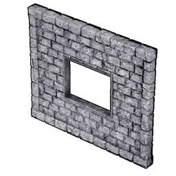 Stone Wall and Window