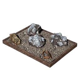 Carrière de quartz pur