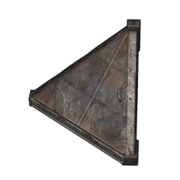 Metal Slanted Triangular Roof