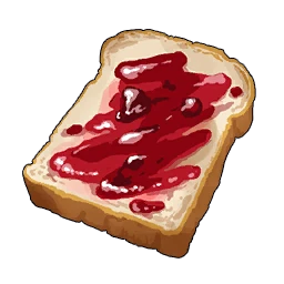 Pan con mermelada