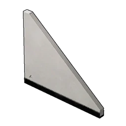 Muro triangular futurista