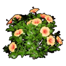 Faux Flowering Bush B