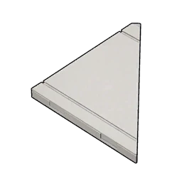 Clean Slanted Triangular Roof