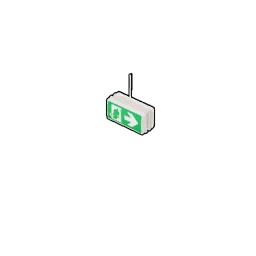 Emergency Exit Ceiling Sign