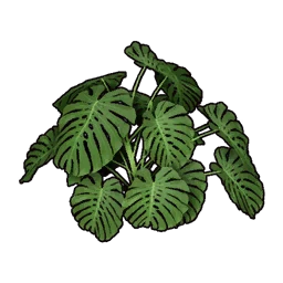 Faux Tropical Bush