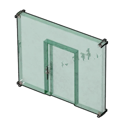 Glass Wall and Door
