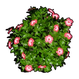 Faux Flowering Bush A