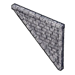 Stone Triangular Wall (Inverted)