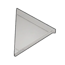 Clean Slanted Corner Roof (Inverted)