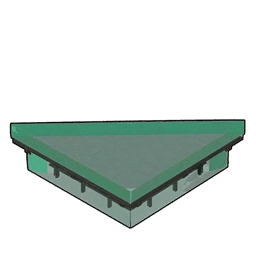 Glass Triangular Foundation
