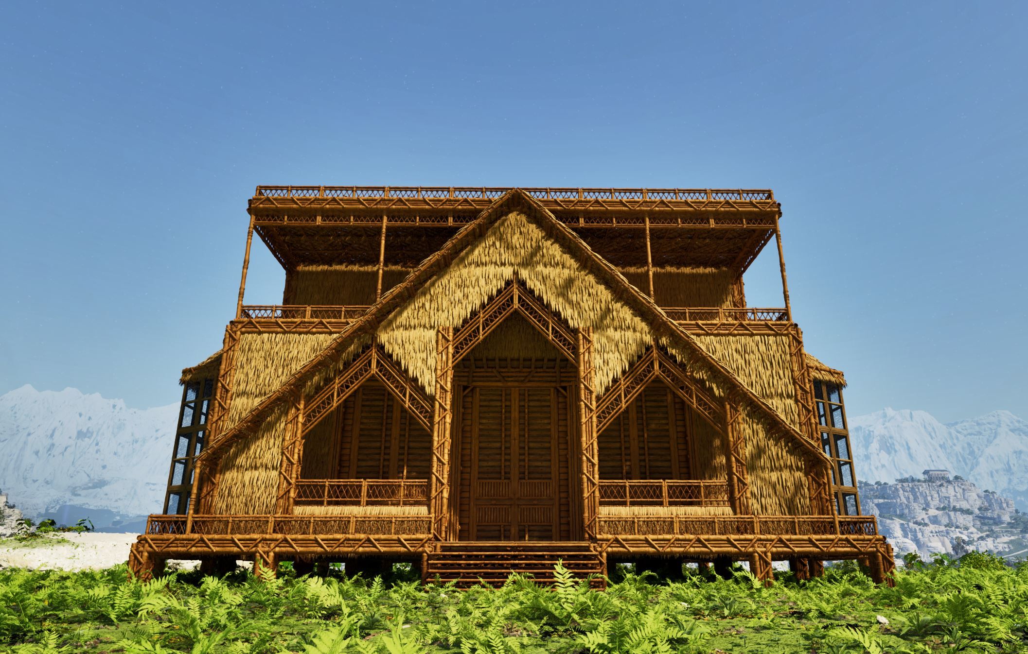 Pixeleen's Thatch Mansion 01