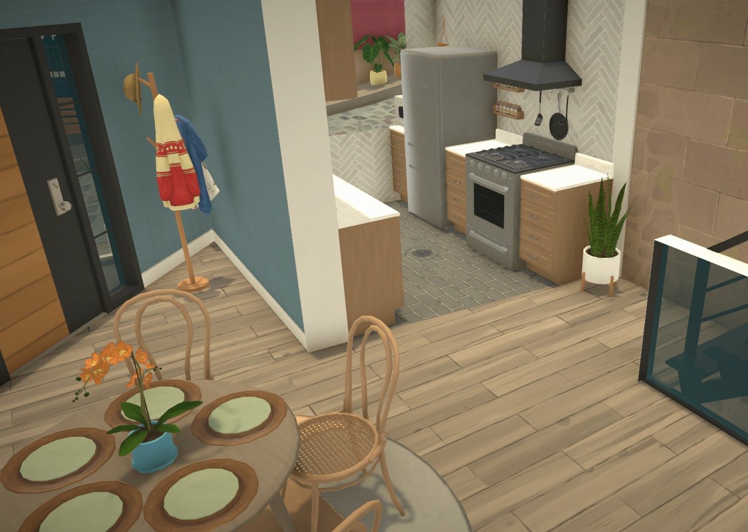 Simple modern 5 story townhouse
<27K image 6