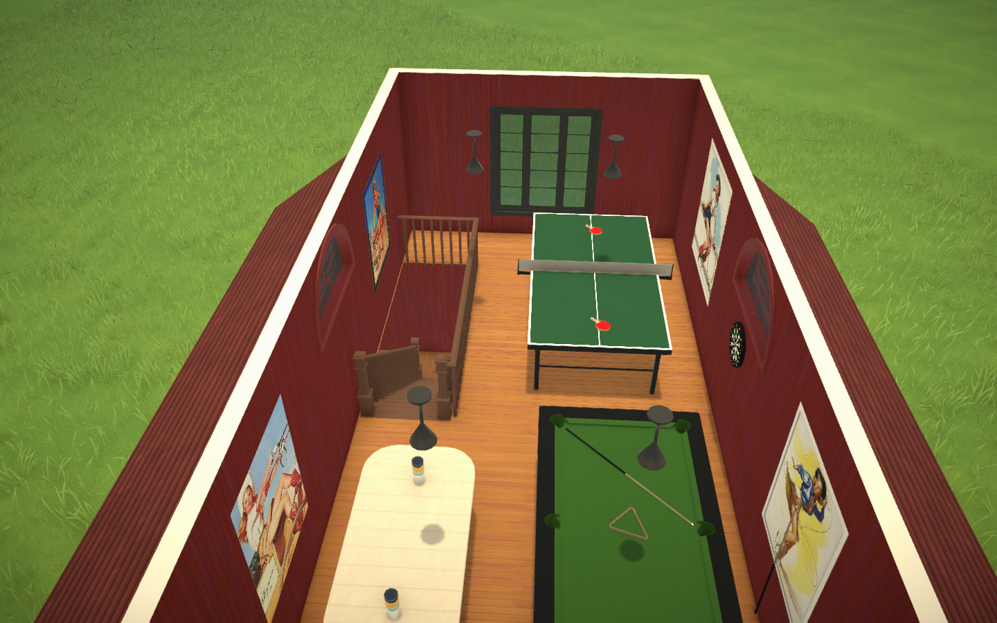 country themed barn bar image 7