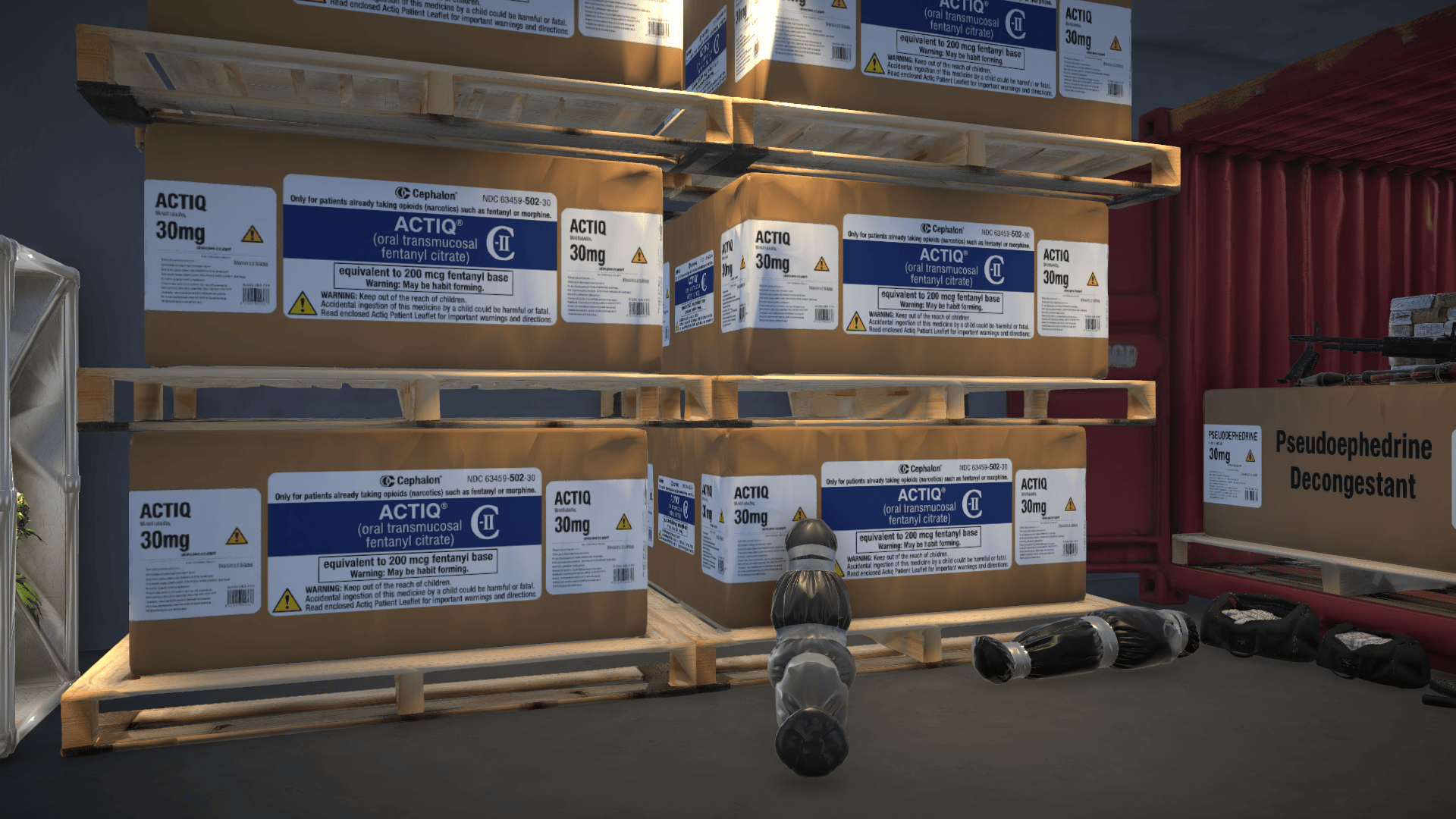 Crate of Actiq image 1
