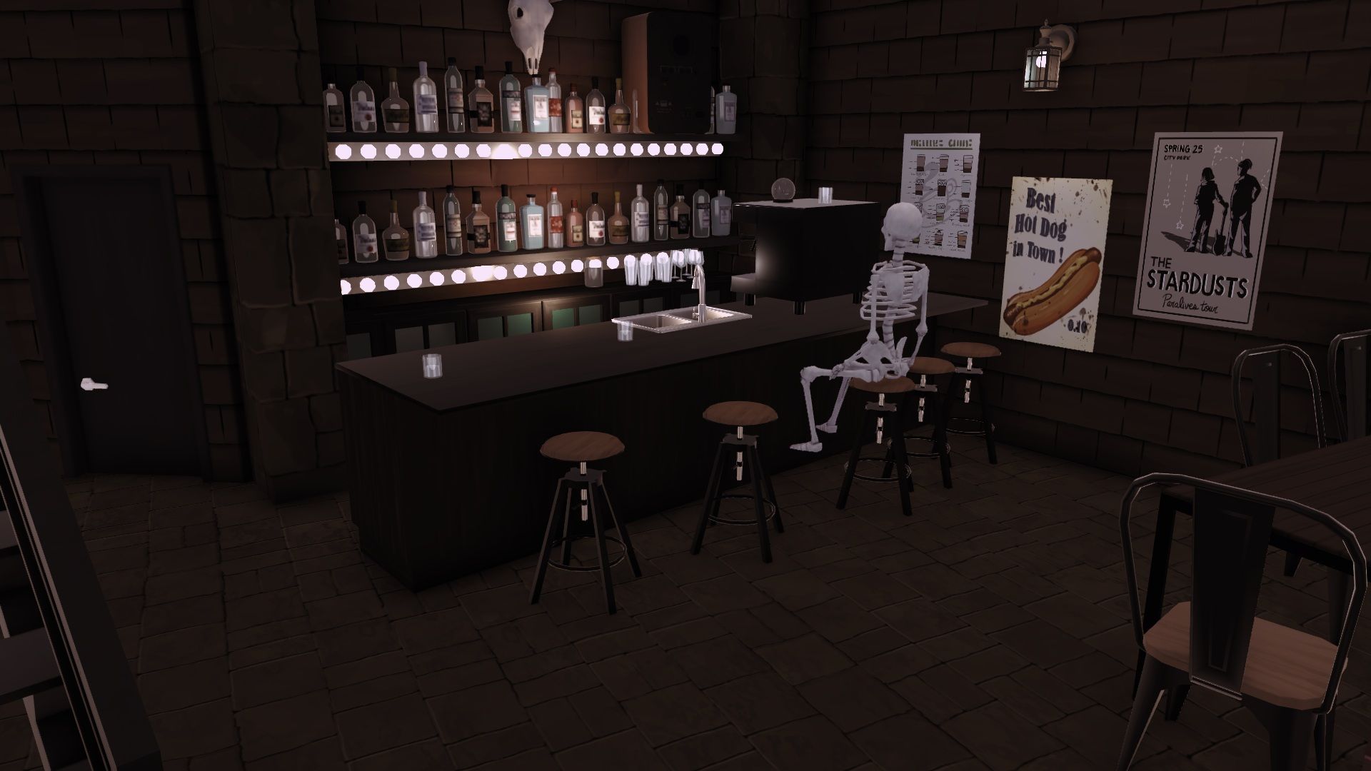 cute 1br with dive bar image 4