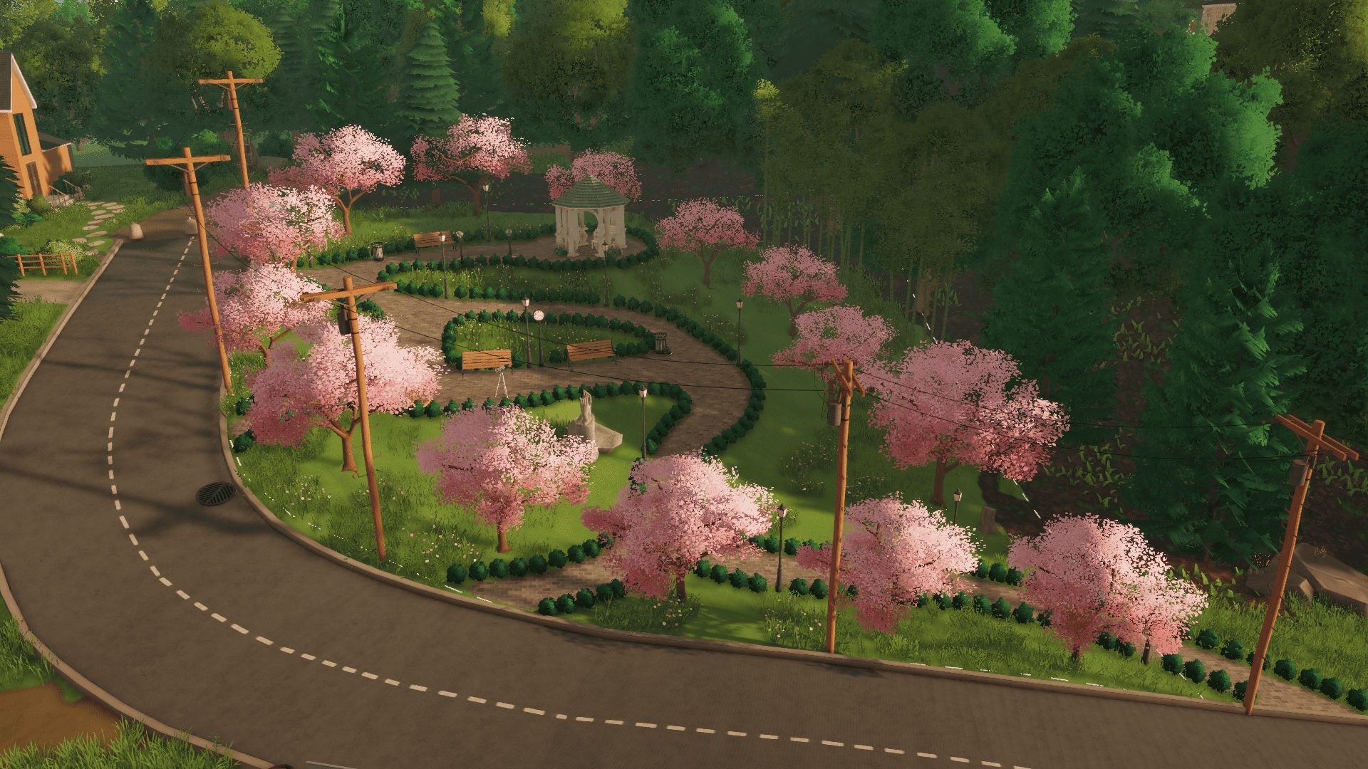 Cherry Blossom Garden image 3