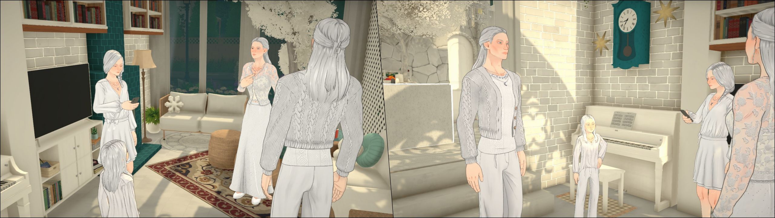 Base Moon Elf Family (No Mod) image 5