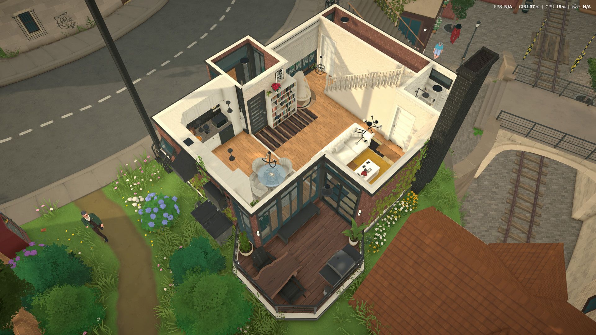Mixed-style house image 4
