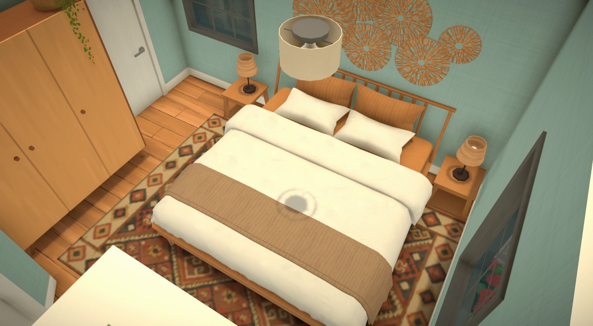Simple multi-gen townhouse w functional spiral staircase  <29K image 6