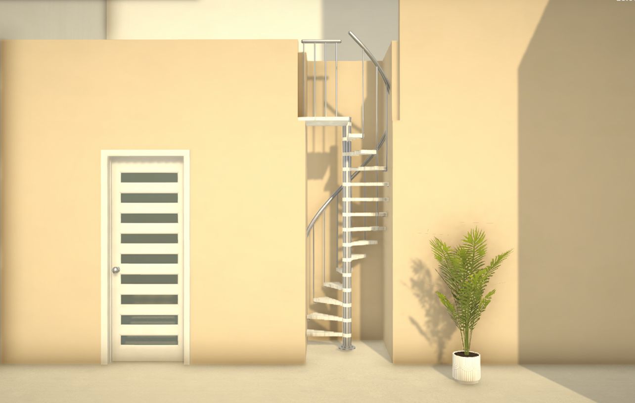 Compact Spiral Staircase image 3