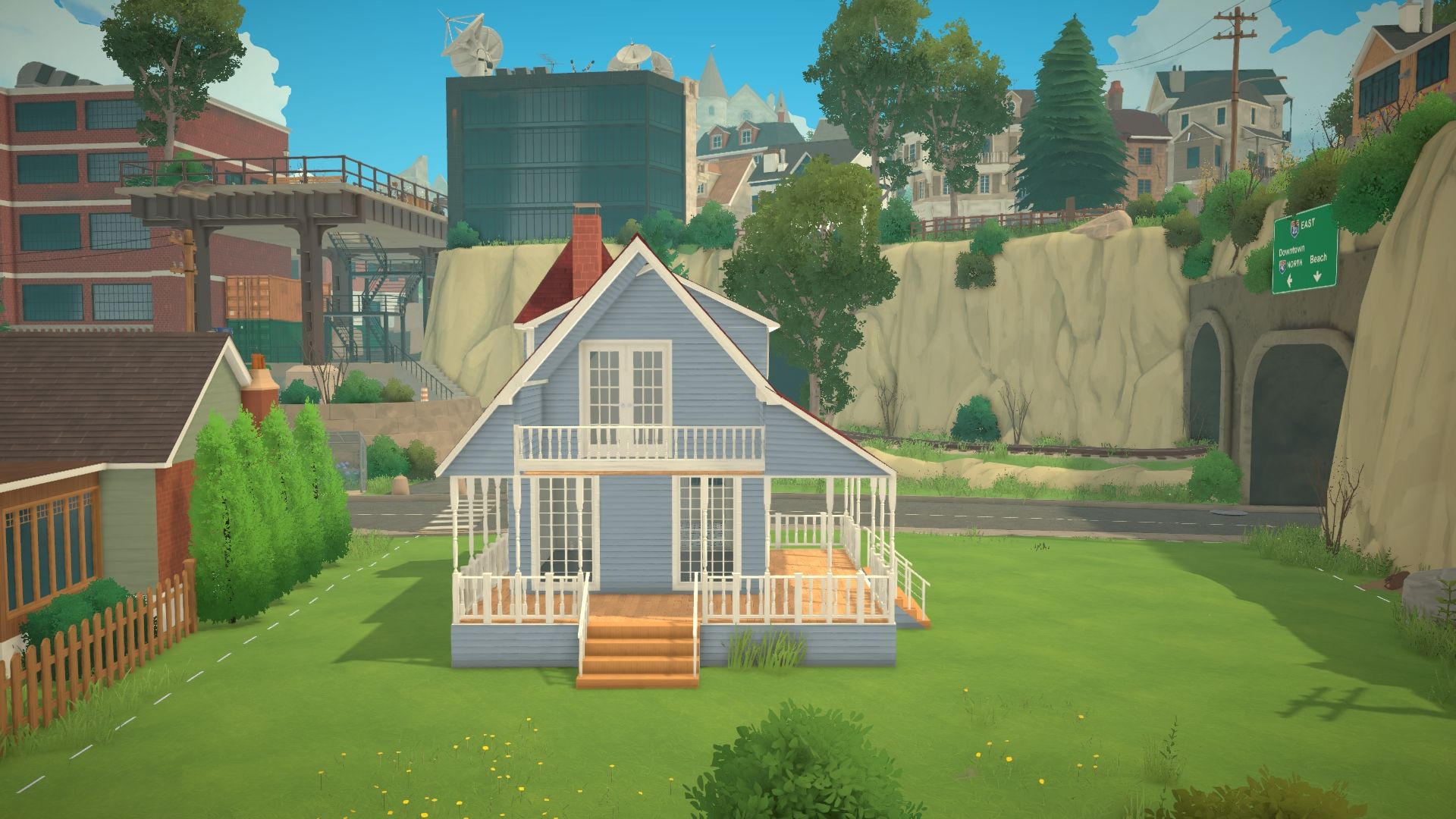 little blue beach house SHELL! image 3