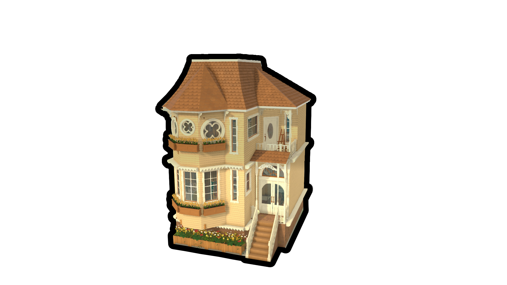 Orange Fairycore Townhouse image 7