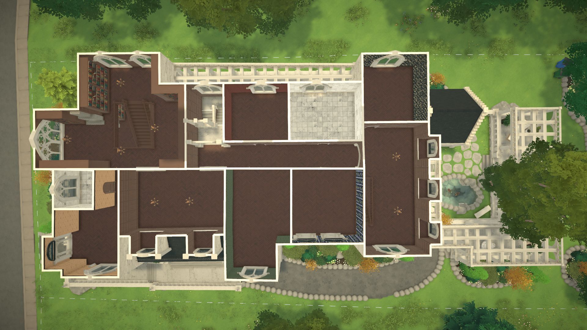 Gothic Castle Estate Mansion EMPTY SHELL image 12