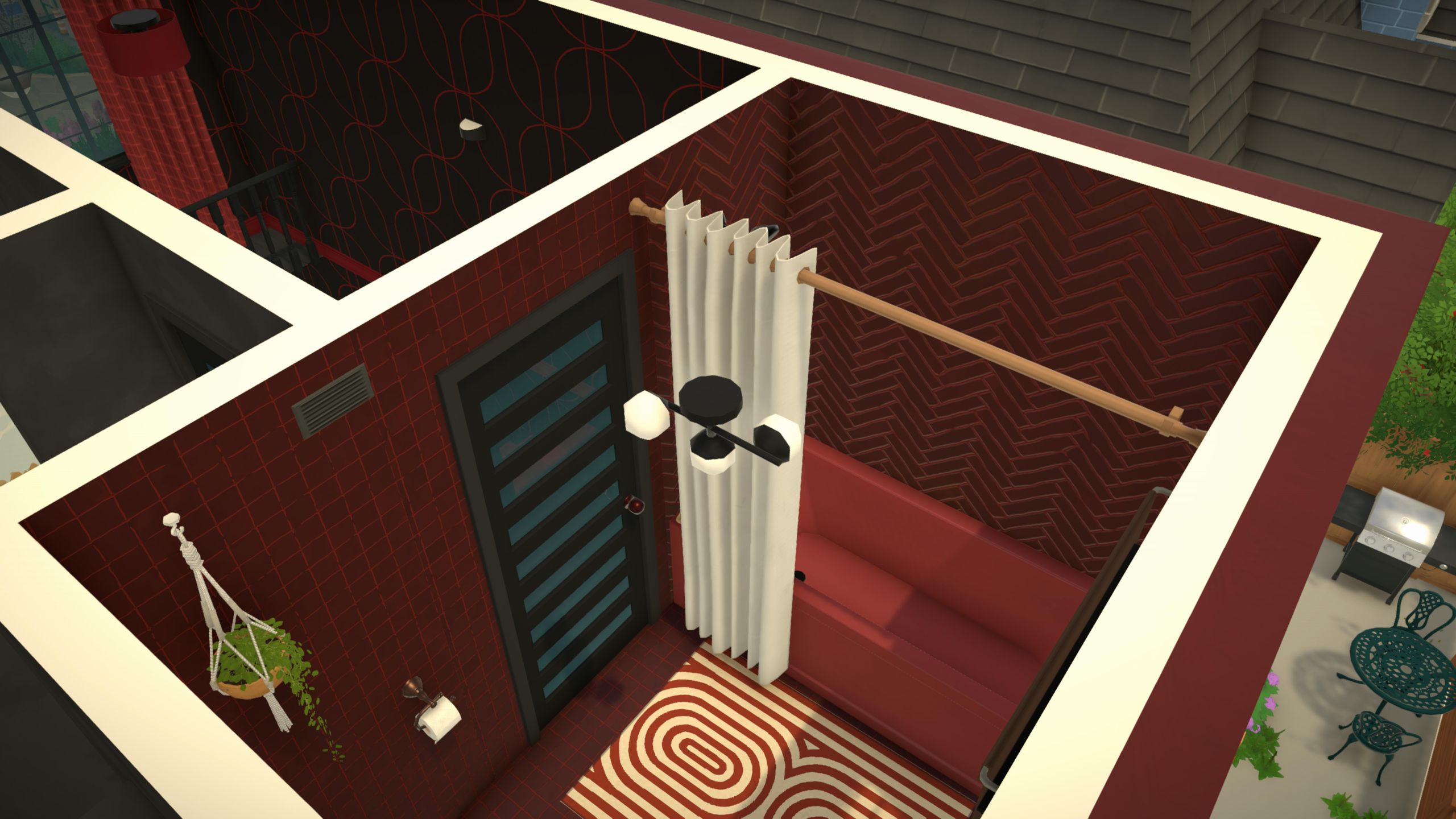 Red-black townhouse image 17