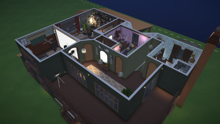 Stylish House with Porch image 2