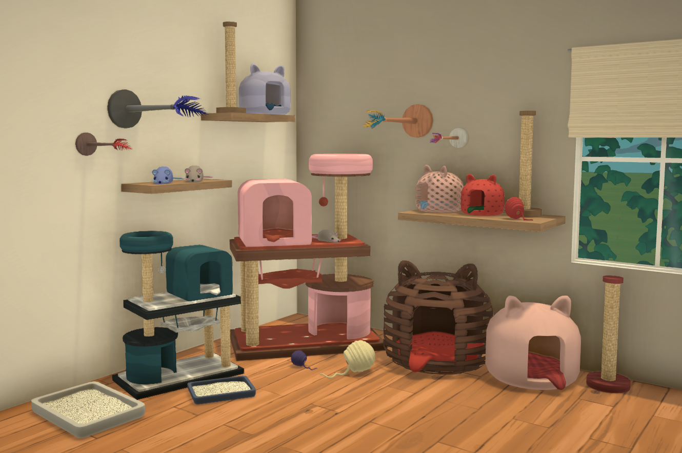 Pet Cat Decorations Pack image 1