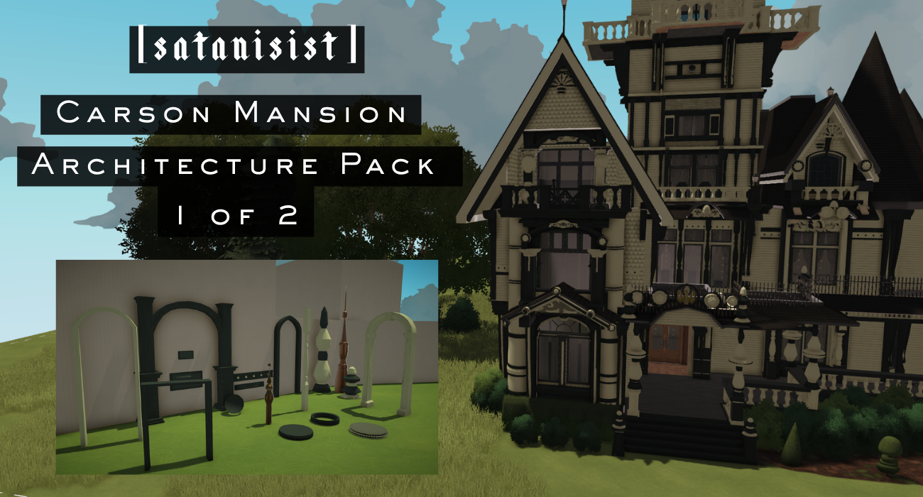 [satanisist] Architectural Elements: Carson Mansion Pack 1 of 2 image 1