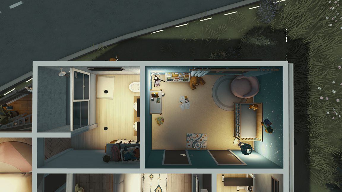 Cozy little wood house image 15