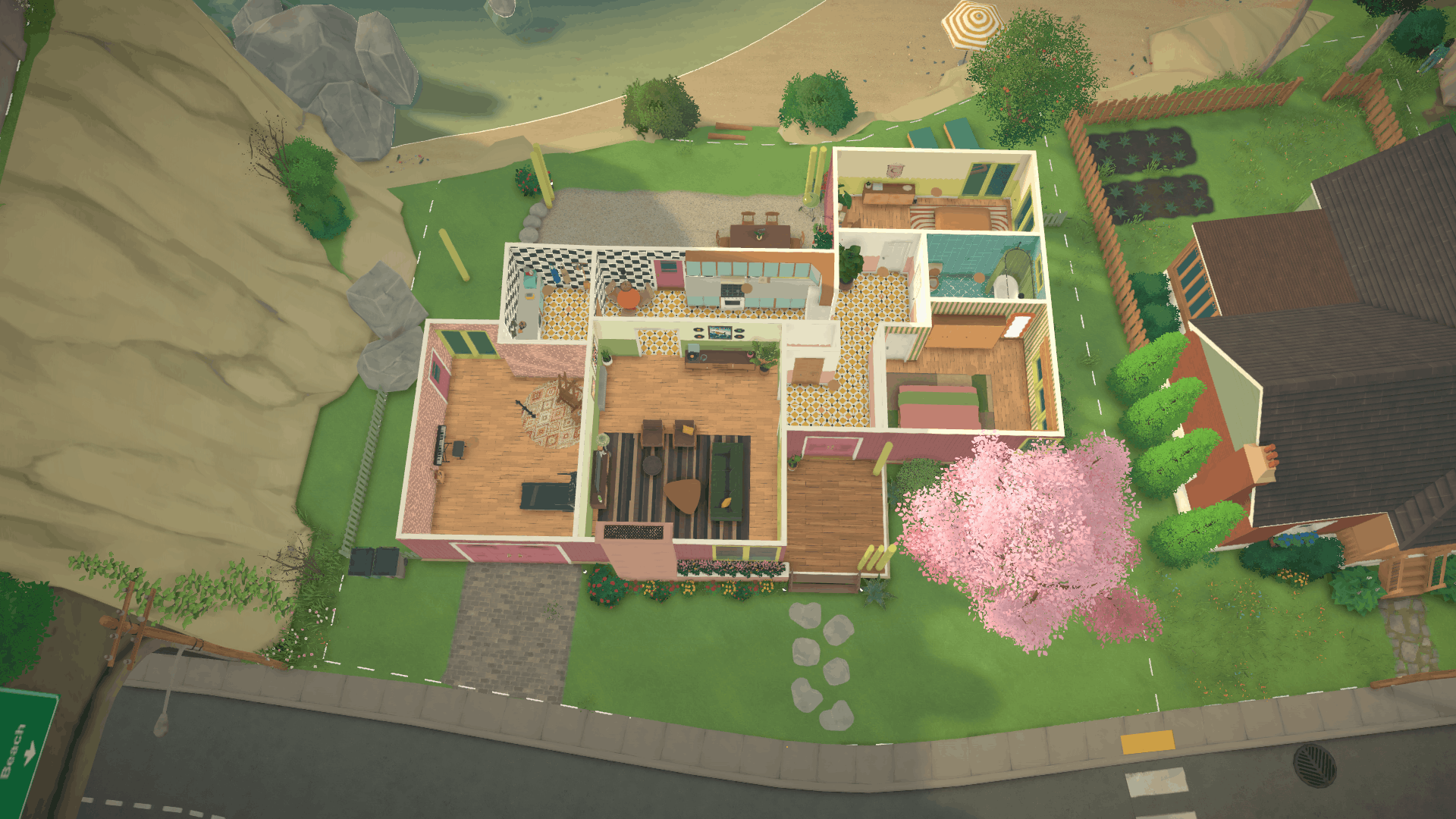 Pink Midcentury Home image 4