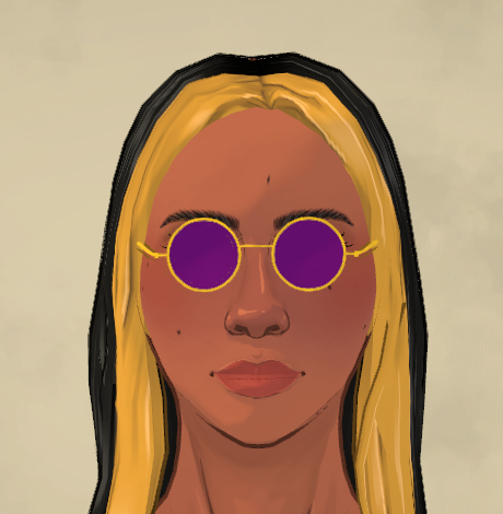 Cool Round Glasses image 2