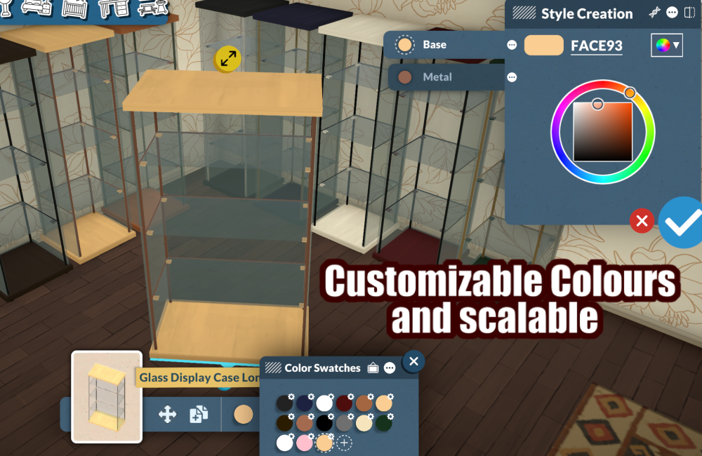 Glass Display Shelves [Ruto]✧ image 4