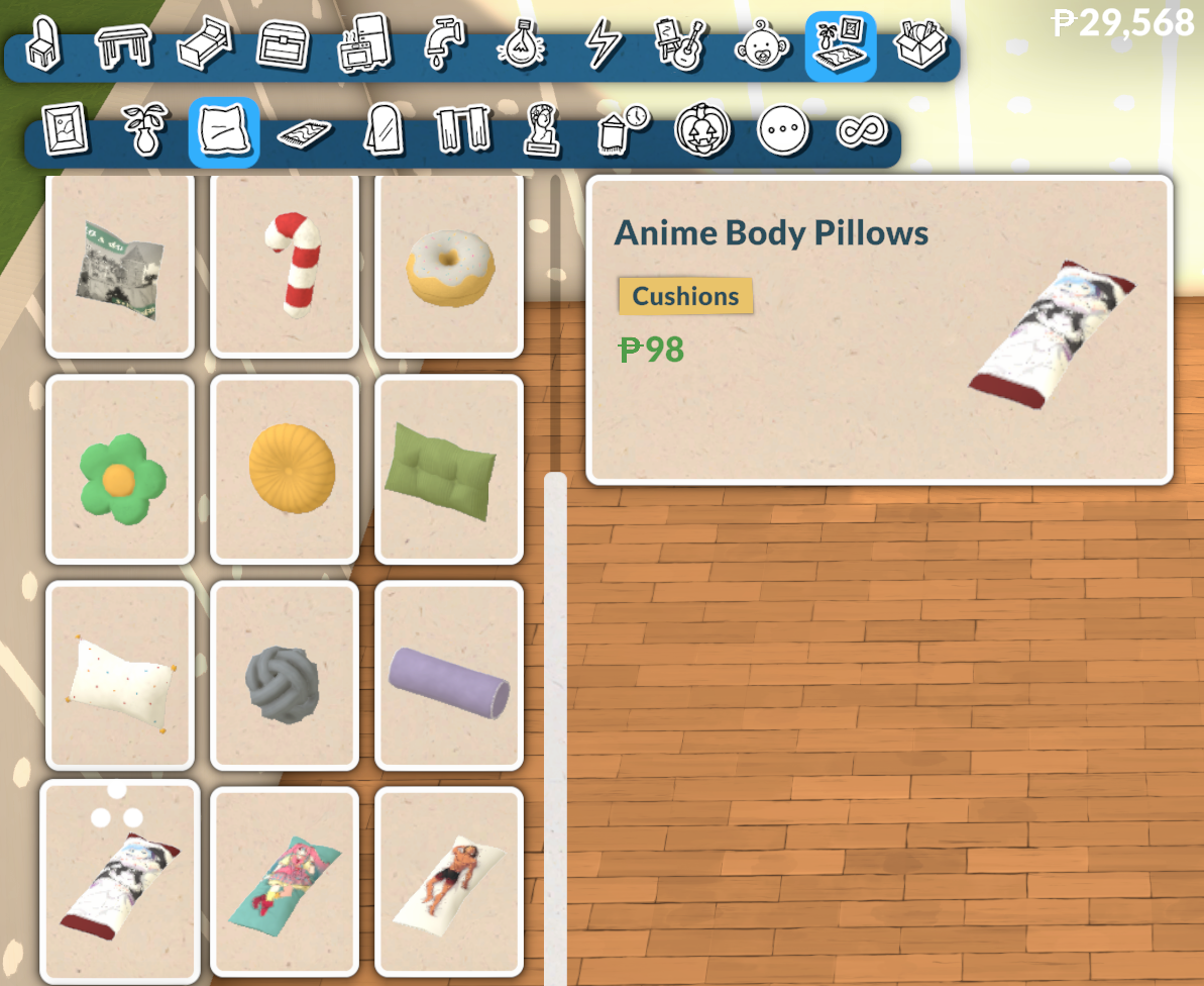 Anime and Video Game Dakimakura/Body Pillows image 2
