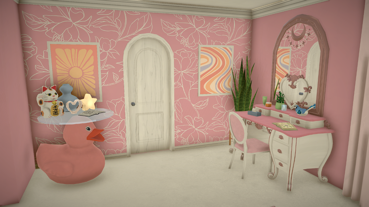 Spacious 1 bedroom 1.5 bathroom cute pink house image 12