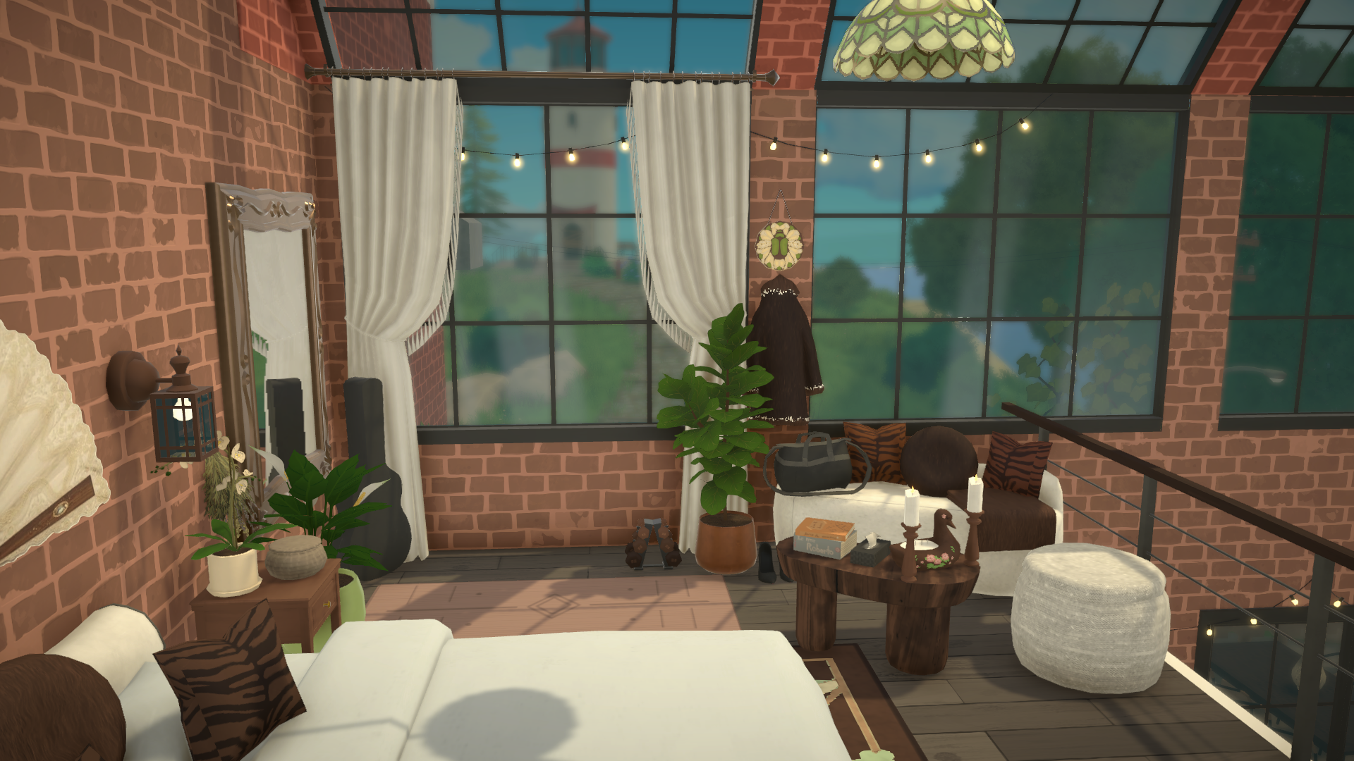Cozy Botanical Loft image 2