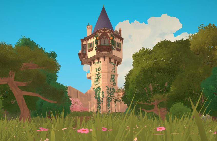 Disney Tangled Rapunzel Tower image 7