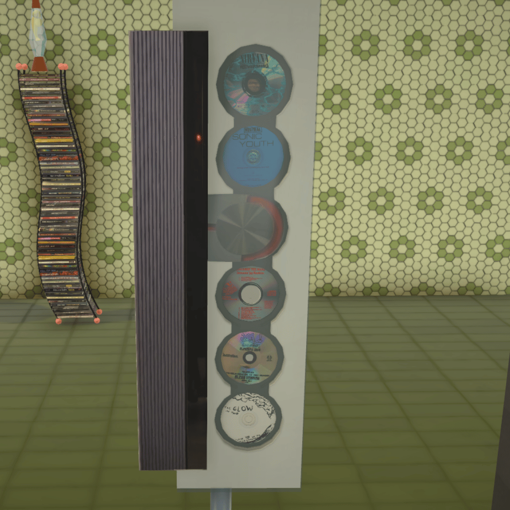 Count Raqula's 90s Standing CD Player with Speakers image 3