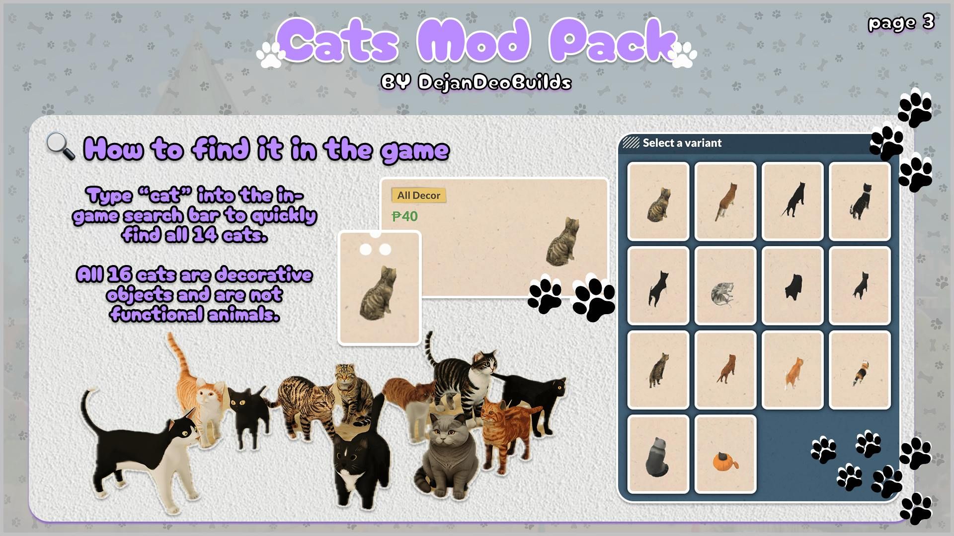 Cats Mod Pack image 3