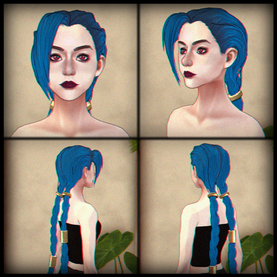 [Moons] Jinx Hair image 5
