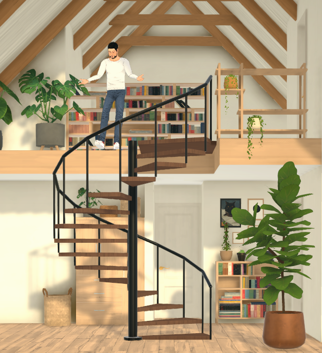 [WIP] 'Milo' Spiral Staircase image 2