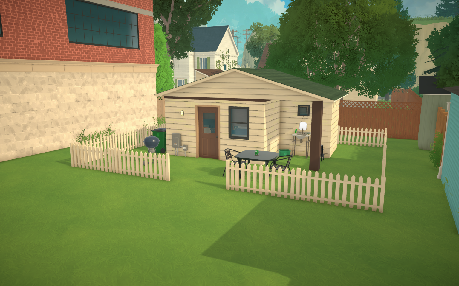 Small House With Fence image 1