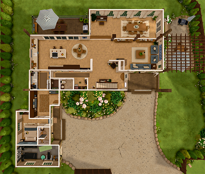 Modern Stone Mansion image 3