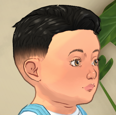 [Toddler] Hair Straightshortfade image 4