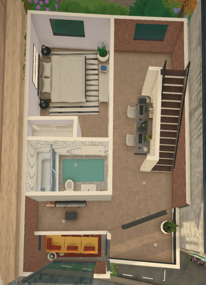 Simple modern loft <35k image 8