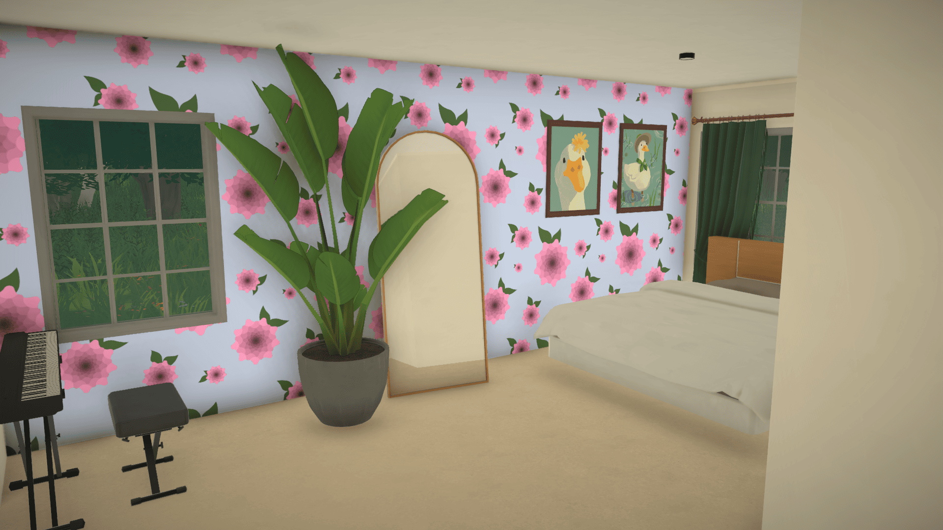 [JustCley] Pink Flower Wallpaper image 1