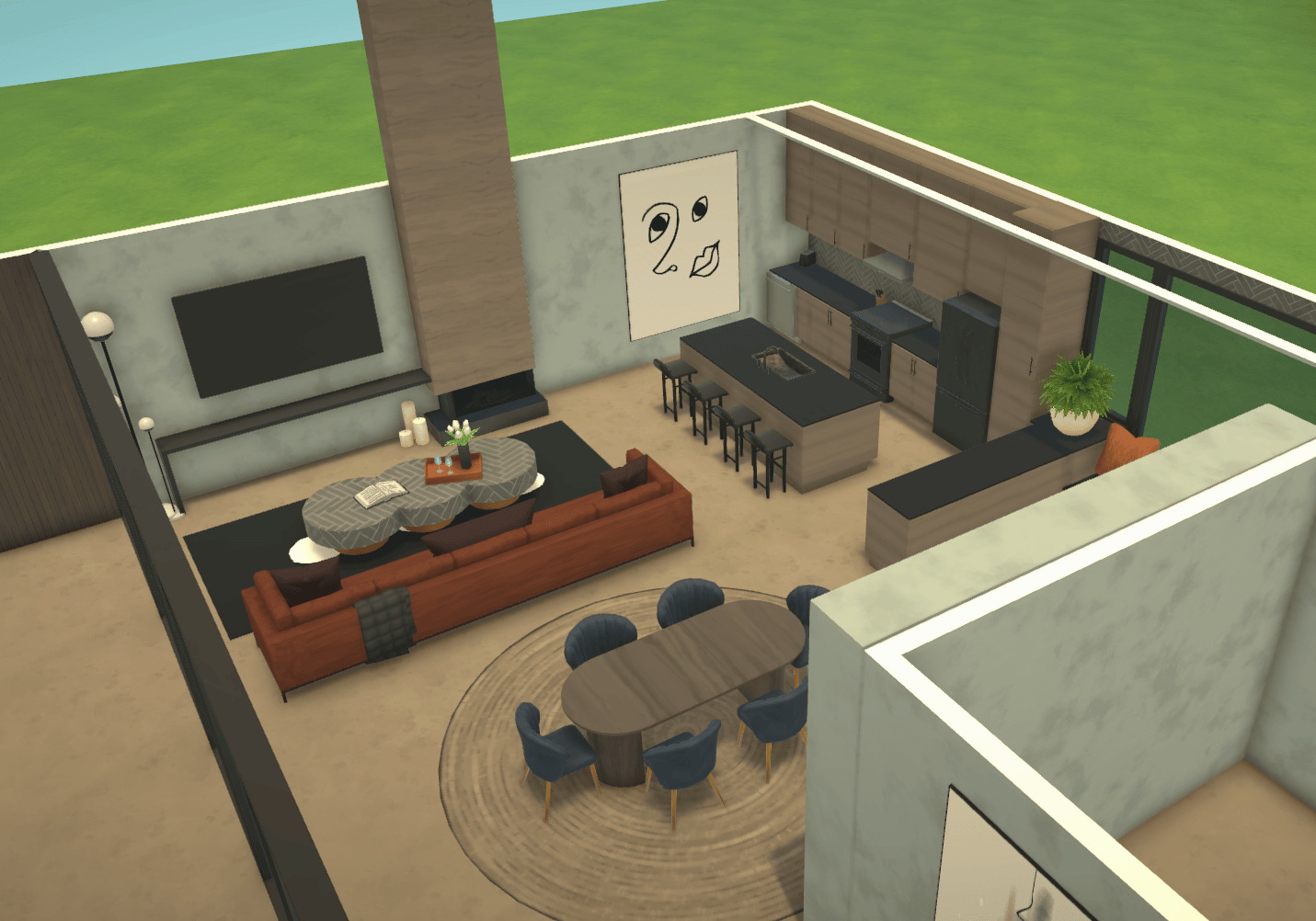 Modern Loft House 2BD 1BA Loft image 2