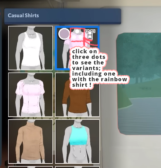 avrum's rainbow tshirt recolour image 2